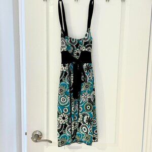 tie-back vintage dress